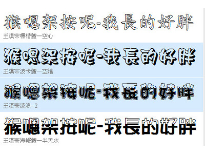 Read more about the article PrintMyFonts，字體預覽器，選擇字體的利器，強力推薦