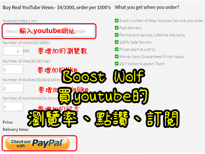 Read more about the article Boost Wolf~買youtube的瀏覽率、點讚、訂閱等~不推薦此方法