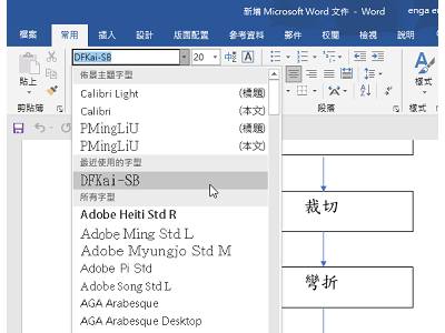 Read more about the article 標楷體、新細明體等中文字型顯示成英文名稱，怎麼把它改回中文顯示