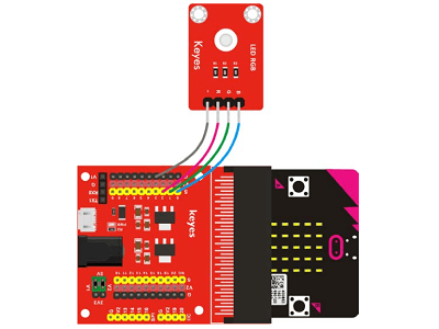 Read more about the article Micro:bit學習記錄 006- RGB LED燈試作