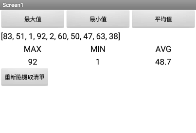 Read more about the article App Inventor學習記錄128-用外掛MaxMintools取出清單中的最大值、最小值