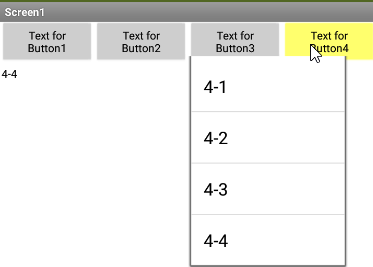 Read more about the article App Inventor學習記錄153-按下按鈕後，跳出下一級選單的外掛~Popup