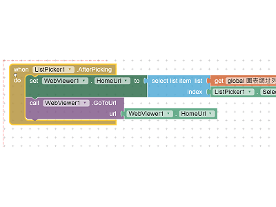 Read more about the article App Inventor小技巧，開啟 Wordspace Grid背景格線，讓程式碼擺放變整齊