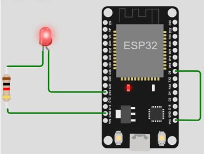 Read more about the article ESP32學習記錄009-2~用digitalRead，判斷接腳通電後，點亮LED燈
